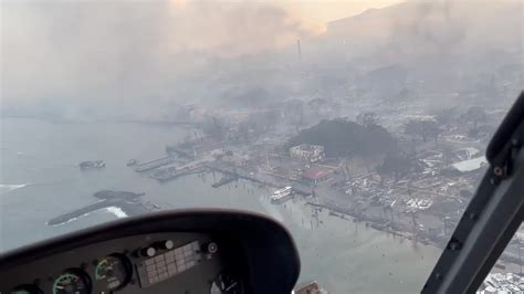 Maui Fire Damage From The Air - Videos from The Weather Channel