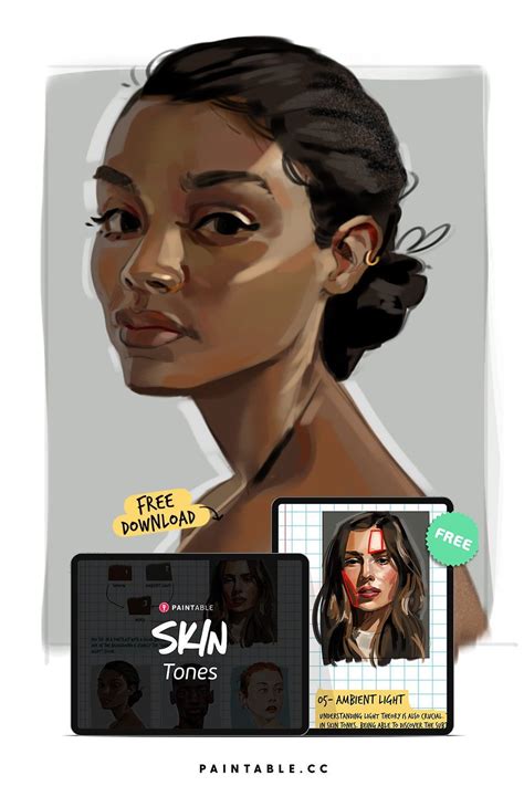 Perfect Skin Tone, Cool Skin Tone, Digital Painting Portrait, Painting Portraits, Tone Examples ...
