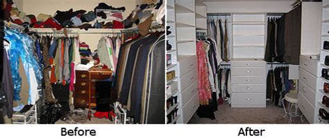 Before and After Bedroom Closet System - Just Closets