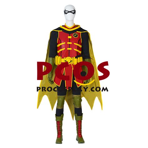 Shop Battle of the Super Sons Robin Damian Wayne Cosplay Costume - High ...