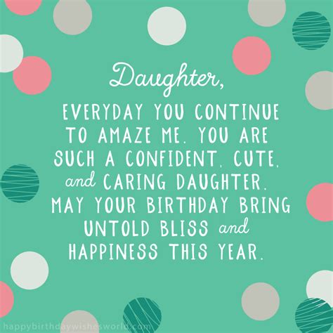 A birthday wish for your amazing daughter's birthday. | Birthday wishes for daughter, Birthday ...