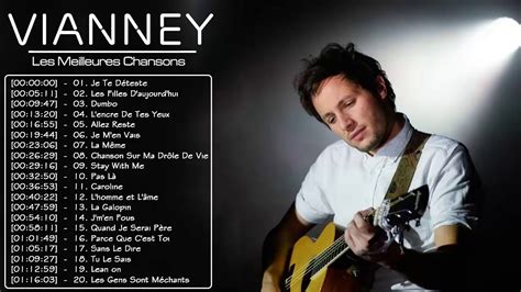 Chansons de Vianney - Les Plus Belles Chansons de Vianney - Vianney ...