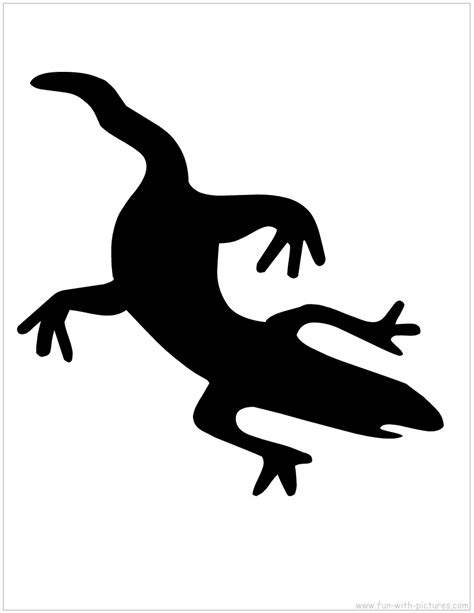 Lizard Silhouette