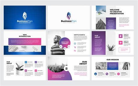 Business Plan Presentation PowerPoint template | Business plan ...