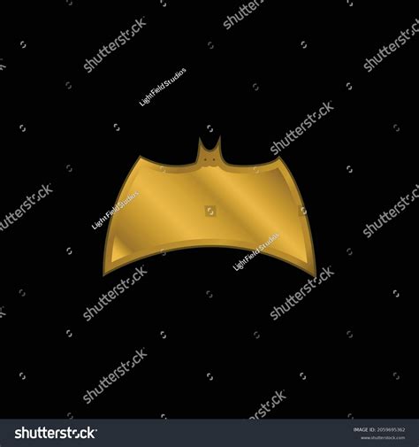 Bat Black Silhouette Variant Extended Wings Stock Vector (Royalty Free ...