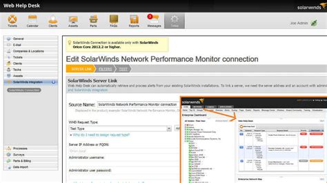 Solarwinds Web Help Desk | ITManageWorks.com