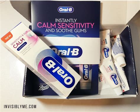 Oral B Sensitivity & Gum Calm Toothpaste Review - Invisibly Me