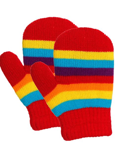 Emmalise Children Kids Winter Cold Weather Winter Knit Gloves - 3 - 8 yrs Old - Walmart.com