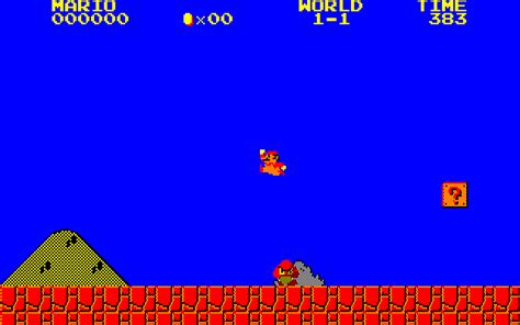 Screenshot of Super Mario Bros. Special (PC-88, 1986) - MobyGames