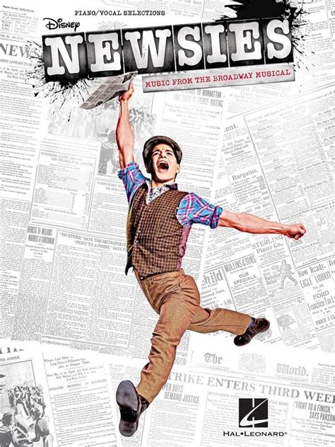 Newsies: Music from the Broadway Musical | Broadway poster, Broadway musicals, Broadway show