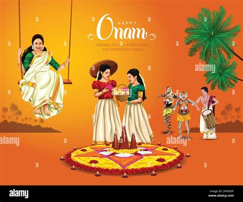 Kerala onam flower Stock Vector Images - Alamy