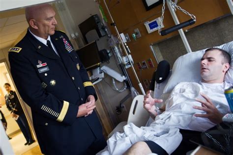 Odierno visits wounded warriors, family members at Walter Reed | Article | The United States Army