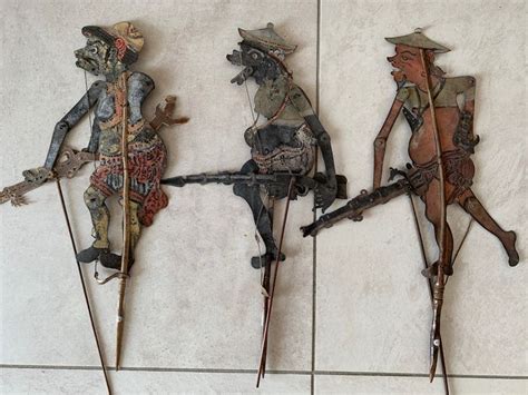 Wayang kulit (3) - Leather - Bali, Indonesia - Catawiki