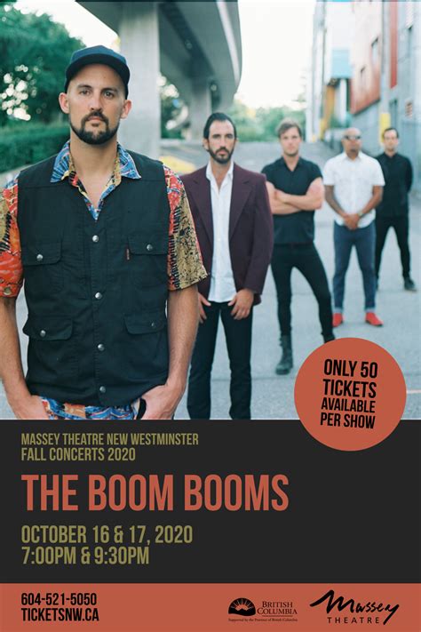 The Boom Booms | Massey Theatre