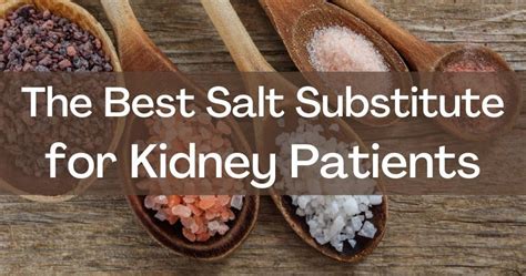 The Best Salt Substitute for Kidney Patients - The Kidney Dietitian