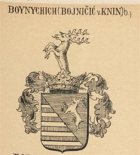 Boynychich Family Crest, Coat of Arms and Name History