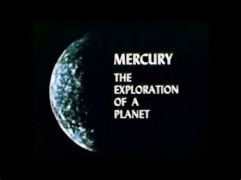 Mercury -- The Exploration of a Planet - YouTube