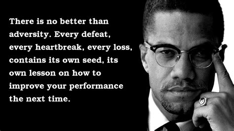 Motivation Every Day: Adversity - Malcolm X