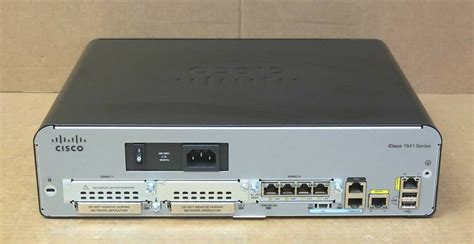 CISCO 1941/K9 Integrated Services Gigabit Router ipbasek9 2U Rack EHWIC-4ESG