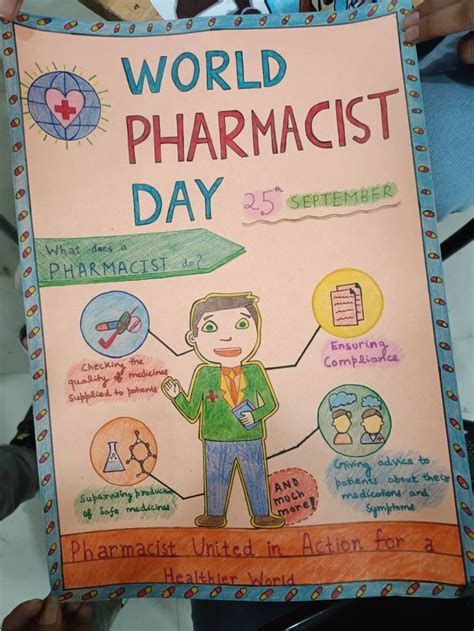 World pharmacist day poster in 2023 | World pharmacist day, Medical school essentials, Pharmacist