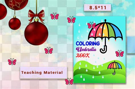 Kids Coloring Umbrella Book Graphic by jahansalma0406 · Creative Fabrica