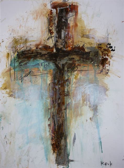 Original Cross Art Painting | Paintings, Originals and Cross art