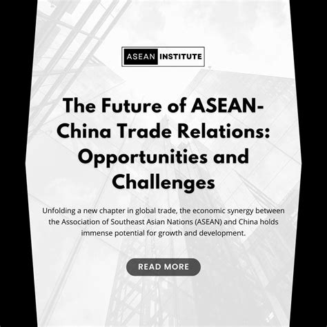 The Future of ASEAN-China Trade Relations: Opportunities and Challenges | by ASEAN Institute ...