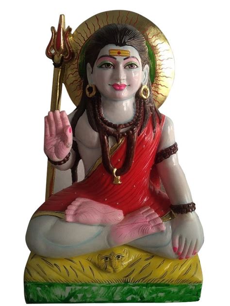 Painted Hindu Baba Gorakhnath Marble Statue, For Worship, Size: 30 Inch at Rs 21000 in Alwar