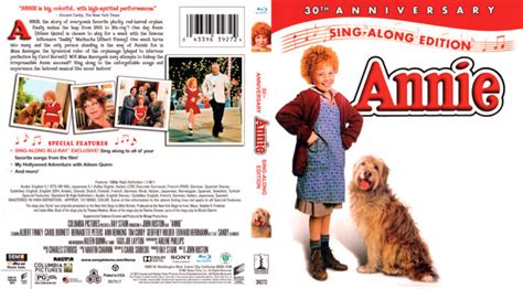 Annie (1982) Blu-Ray Cover - DVDcover.Com