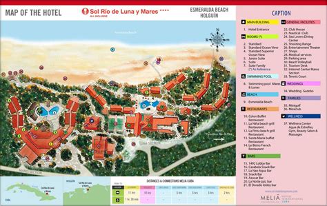 Resort Map | Sol Rio de Luna y Mares | Holguin, Cuba