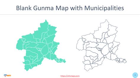 Japan Gunma Map - OFO Maps