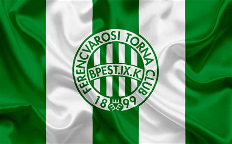 Download wallpapers Ferencvarosi TC, Hungarian football club, emblem ...