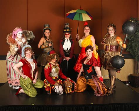 Steampunk Circus at Costume Con 31 | Circus halloween costumes, Circus ...