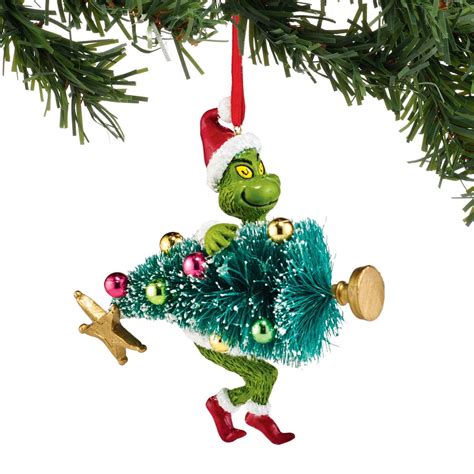 Dept 56 Grinch Stealing Tree Ornament 4044988 - Walmart.com