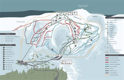 Trail map Cairngorm Mountain