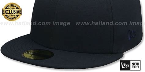 New Era TONAL 59FIFTY-BLANK Dark Navy Fitted Hat