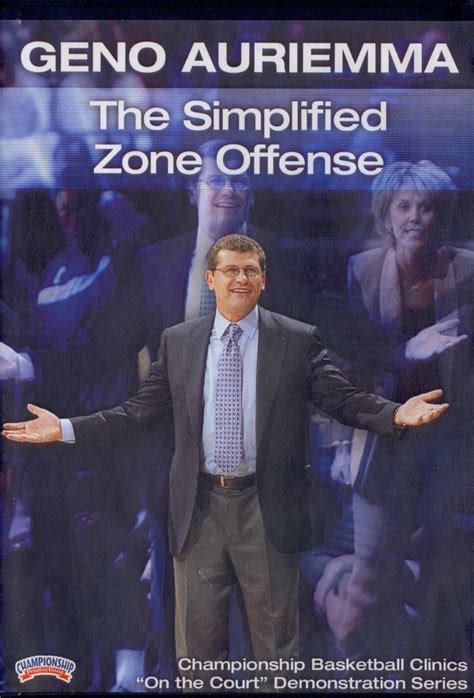 Geno Auriemma: The Simplified Zone by Geno Auriemma