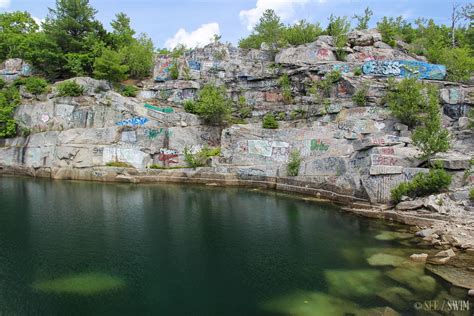 Mt. Waldo Quarry Frankfort - See Swim