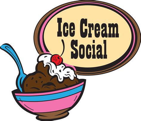 ice cream social clipart - Clip Art Library