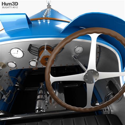 Bugatti Type 35 with HQ interior 1924 3D model - Download Sports car on ...