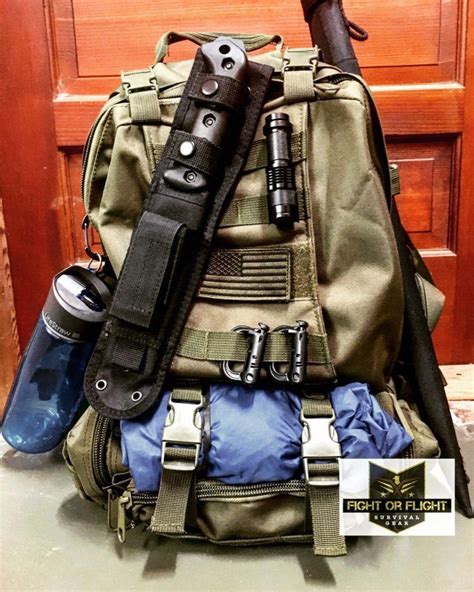 My bug out bag loaded and Ready to go. Three day tactical backpack. Viist us for bug out bag ...