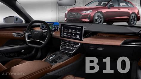 B10 A5 interior rendering base on spy photos : r/Audi