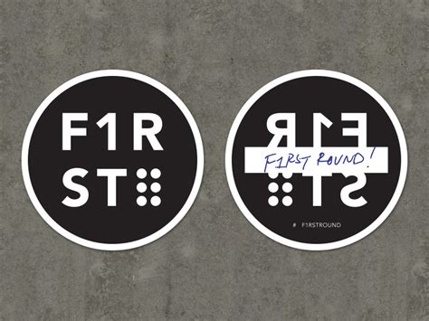 F1RST ROUND: Custom Coasters by Thomas Phan on Dribbble