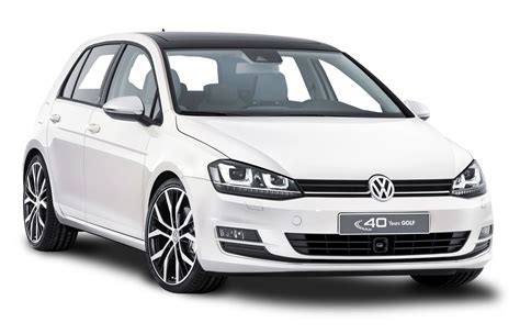 White Volkswagen Golf Car PNG Image | Golf car, Volkswagen golf, Volkswagen