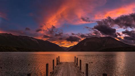 Rotoiti Lake New Zealand 4k Wallpaper 4K