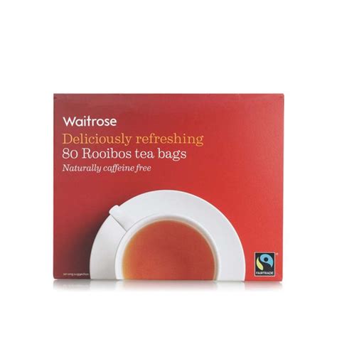 WAITROSE rooibos tea bags 80s - 200g - GO DELIVERY