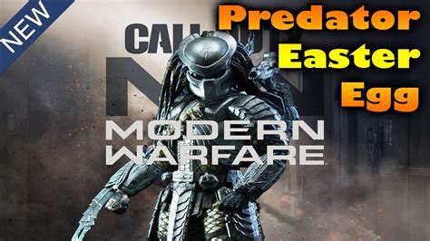 Predator Easter Egg - Modern Warfare - YouTube