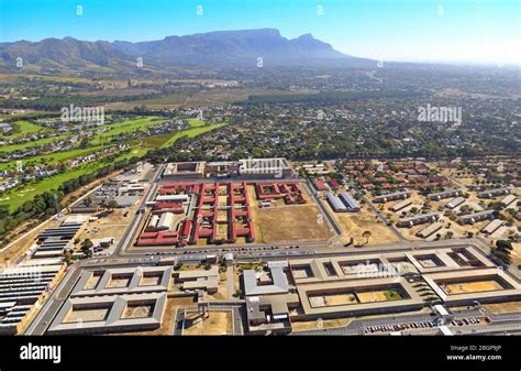 Aerial photo of Pollsmoor Prison Stock Photo - Alamy