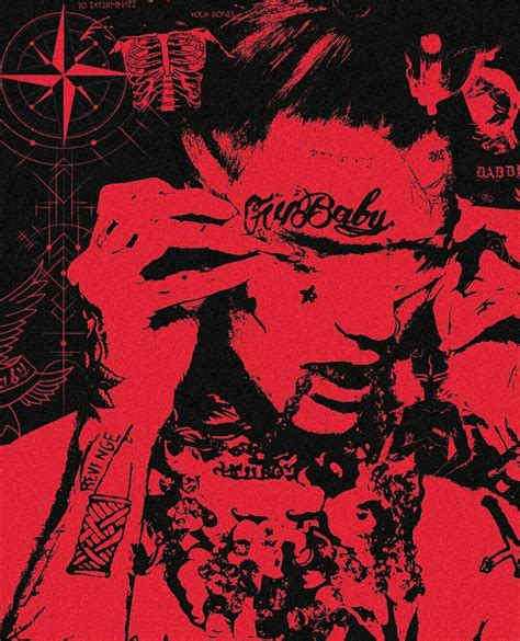 Red Aesthetic, Grunge Aesthetic, Lil Peep Live Forever, Trippy Wallpaper, Poster Layout, Rock ...