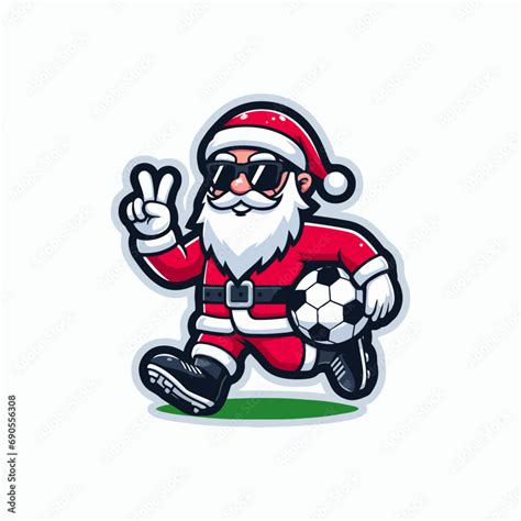 santa claus cartoon illustration of santa claus logo, santa claus ...